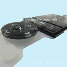 Plastic Rubber Keypad for Mobile